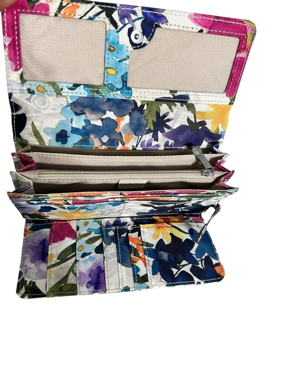 Kipling Floral Wallet NWOT